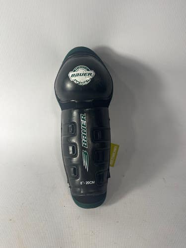 Used Bauer Bauer Grn Hockey Shin Guards 8" Hockey Shin Guards 11834-s000012246