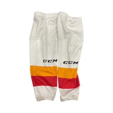 Used Ccm Hockey Sock White 26" 11859-s000010507