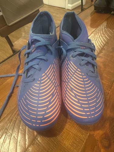 Blue Unisex 5K (Toddler) Adidas Predator edge.1 Molded Cleats Cleats (Used)
