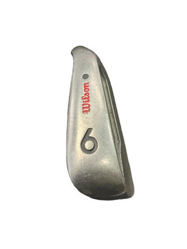 Used Wilson 1200 Tn Men’s Individual Iron Right Handed 6 Iron Steel 11859-s000012829