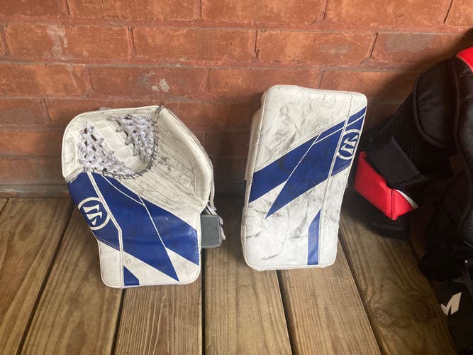 Warrior R/G7 Glove Blocker jr. Combo