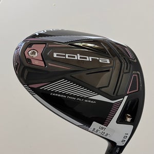 Women's Cobra RAD Speed Right Handed Driver 10.5 Loft Graphite Shaft (New)