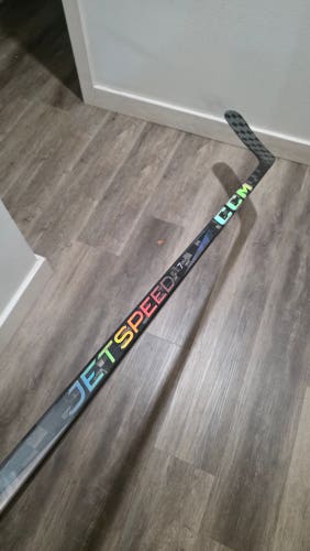 Senior CCM JetSpeed FT7 Pro Left Hand Hockey Stick P92M 100 Flex Pro Stock (Used)