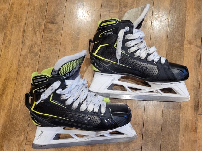 Bauer GSX Hockey Goalie Skates Regular Width 8 (Used)