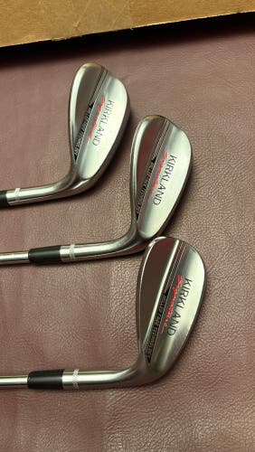 Men's Kirkland Signature Right Handed Wedge’s 52, 56 & 60 Steel Shaft (Used)