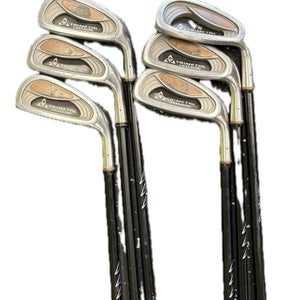 Men's Trimetal Right Handed Iron Set Stiff Flex Graphite Shaft (Used)