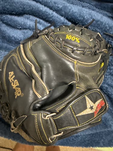All Star Cm3000MBK RH Catcher's Baseball Glove 33" (Used)