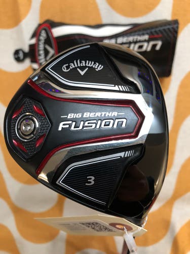 Callaway 2016 Big Bertha Fusion Fairway Wood Right Handed 3+ Wood I UST Mamiya Recoil Regular Flex