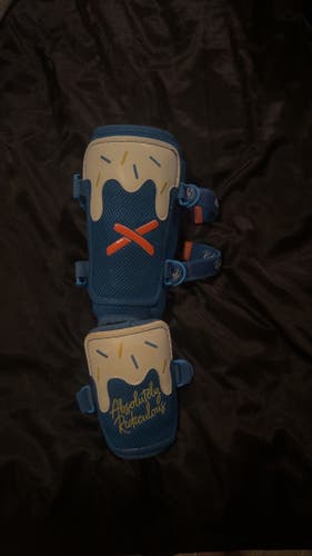Absolutely Ridiculous Ookla Blue Leg Guard