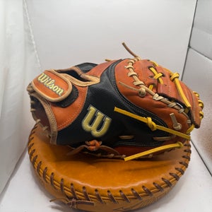 TRADE ONLY - Catcher's RH Wilson 1790 Baseball Glove 34" (Used)