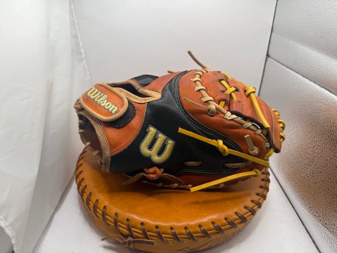TRADE ONLY - Catcher's RH Wilson 1790 Baseball Glove 34" (Used)