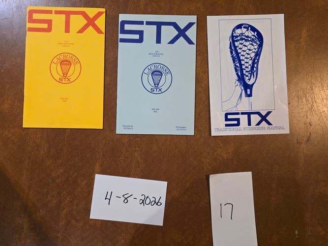 Lacrosse Stringing Booklets