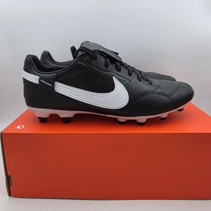 Size 10-Nike Premier III FG Black/White Mens Soccer Cleats HM0265-002