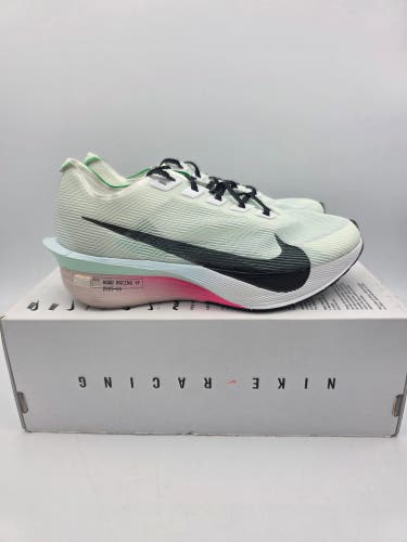 Nike W ZoomX Vaporfly Next% 4 White Black Hyper Pink HF6412-101 Women's Sz 6