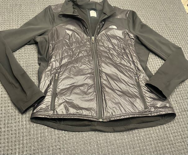 The north face black womens running jacket