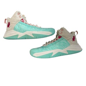 Used Moolah Basketball Shoes M Turquoise Senior 7 11873-s000240158