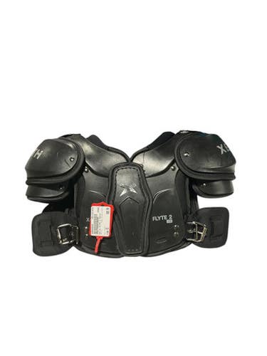Used STX ARM PADS Lacrosse Arm Pads/Guards Black MD 11851-S000042836
