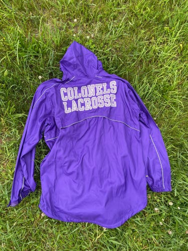 Brattleboro Colonels Lacrosse Purple Men's Large Nike Jacket (Used)