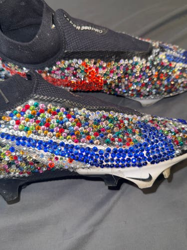 Men's Size M 9.5 (W 10.5) Nike Vapor Edge Speed 360 Mid Top Molded Cleats (Used)