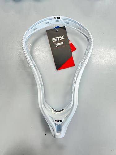 Used Stx X20 Unstrung Mens Lacrosse Head White 11860-s000310102