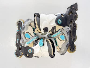 Used Dbx Junior Rec Fitness Skates White Adjustable 11860-s000310093