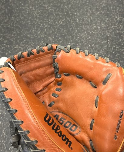 Wilson RH Catcher's A500 Baseball Glove 32" (Used)