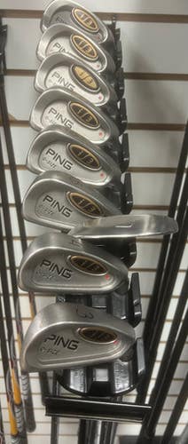 Used Ping I3 Oversized Red Dot Mens Iron Set Rh 3i-gw Aw 11497-s000158506