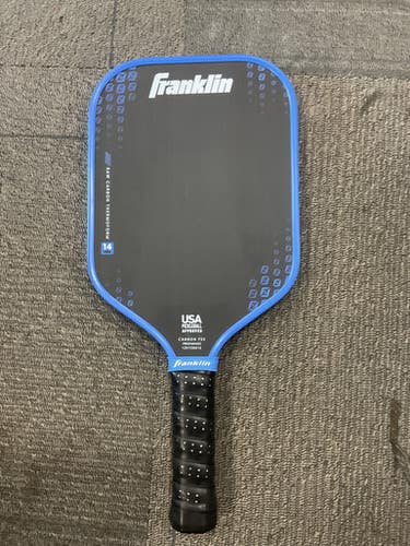 Used Franklin Carbon Fiber Paddle Pickleball Racquet Royal Blue 11614-s000237842