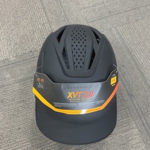 Used Evoshield Xvt 2.0 Batting Helmet Batting Helmet No Mask Black Sm 11614-s000237812