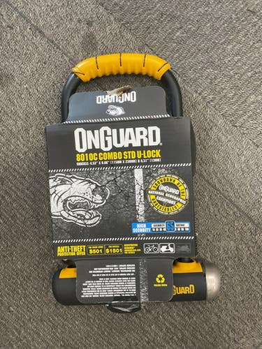 Used Onguard U Bike Lock Bike Accessory 11614-s000237800