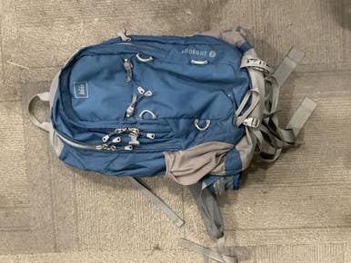Used Rei Lookout 40 Backpack Navy Blue 11614-s000237775