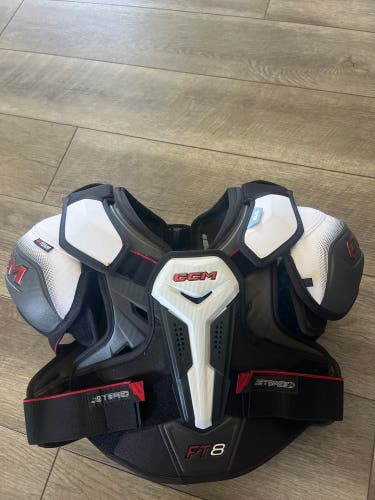 Junior Large CCM JetSpeed FT8 Shoulder Pads (New)
