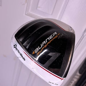 Men's 2011 TaylorMade Burner Superfast 2.0 Right Handed Driver Stiff Flex 10.5 Loft (Used)