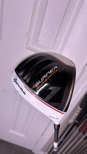 Men's 2011 TaylorMade Burner Superfast 2.0 Right Handed Driver Stiff Flex 10.5 Loft (Used)