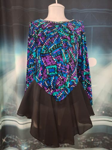 Girls Large Figure Skating Dress