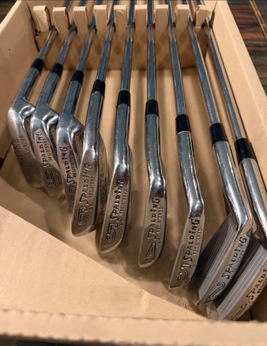 Men’s Right Handed Vintage Scalding Top-Flite Custom Made Iron Set 1-PW W/ Box Missing 7 Iron