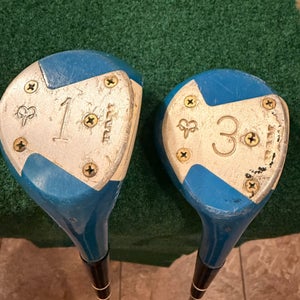 Judy Rankin RAM 1 And 3 Wood Set Blue Wood RH  US (Used)