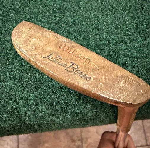 Unisex Vintage Wilson Julius Boros Blade Style Putter Steel Shaft RH Clean(Used)