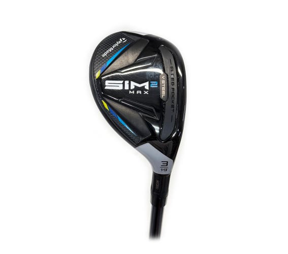 TaylorMade Sim2 Max 19* 3 Rescue Graphite Ventus Blue 7-S Stiff Flex