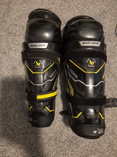 Youth Bauer Supreme Mach 10" Shin Pads (Used)
