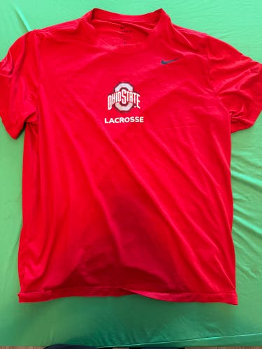 The Ohio State University Lacrosse Team Issued Nike T-Shirt | XL