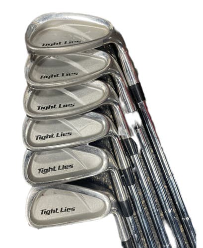 Men's Adams Tight Lies Right Handed Iron Set Stiff Flex (Used)