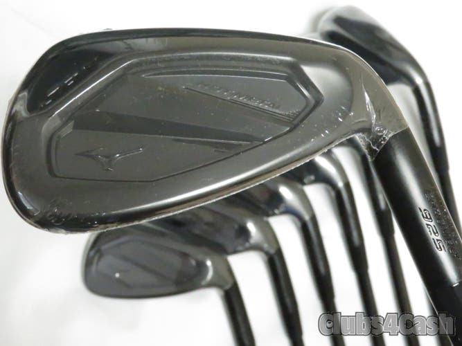 Mizuno JPX 925 Hot Metal Black Irons KBS TOUR Lite Black PVD Stiff 4-P+G NEW