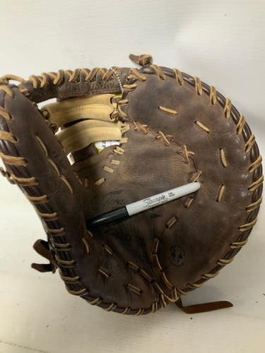 Used Mizuno Gxf 92 Bb Sb First Base Rh Throw Brown 12 1 2" 11823-s000039672