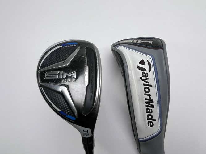 TaylorMade SIM MAX 4 Hybrid 22* Fujikura Ventus Blue 6R Regular RH HC
