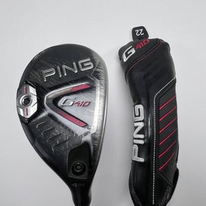 Ping G410 4 Hybrid 22* Alta CB 70g Stiff Graphite Mens RH HC Oversize Grip
