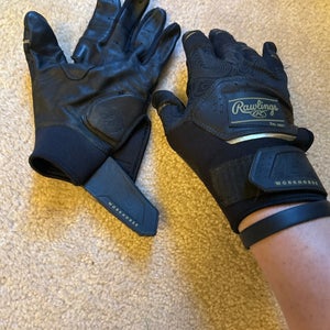 Medium Rawlings Workhorse Batting Gloves (Used)