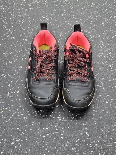 Used Under Armour Leadoff Low Rm Bb Sb Cleats Black Youth 12.0 11849-s000040628