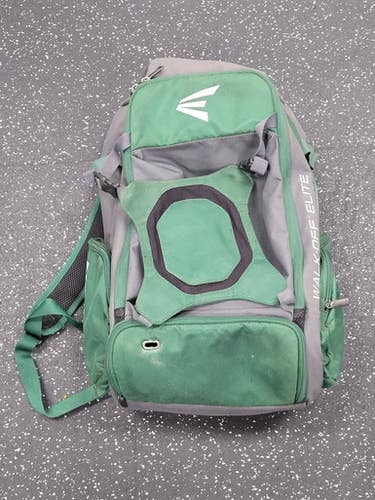 Used Easton Walk Off Elite Backbag Bb Sb Player Carry Bag Green 11849-s000040626
