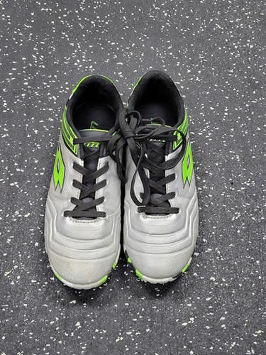 Used Lotto Soccer Indoor Shoes Silver Junior 02 11849-s000040619